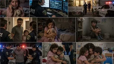 اتصلت ابنتي الصغيرة بالطوارئ وقالت: “أفعى أبي تؤلمني”… لكن ما اكتشفته الشرطة داخل الغرفة الرمادية صدم الجميع