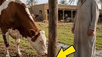 اشتري رجل بقرة لم يرغب فيها أحد 