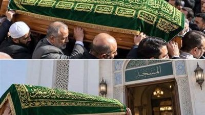 النعش كان ثابت مش راضي يدخل المسجد 